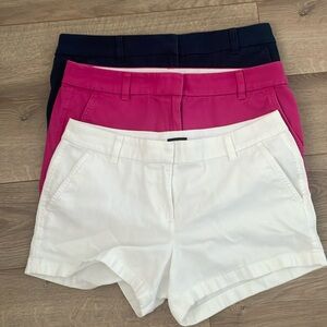 J.Crew Chino shorts x3